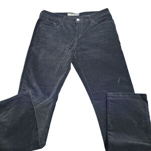 Levi's Black Velvet Mid Rise Skinny Jeans Women's Size 28